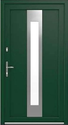 DRUTEX Haustür Karlsruhe in Moosgrün