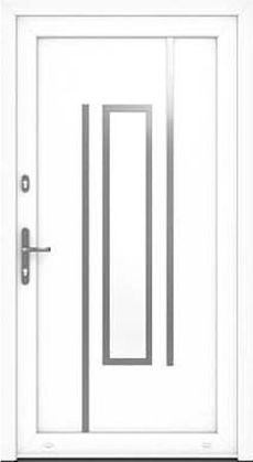 Drutex Haustür Modell 2 - Dresden in Weiß