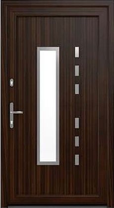 DRUTEX Haustür Hannover in Mahagoni