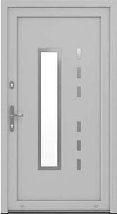 DRUTEX Haustür Hannover in Silber