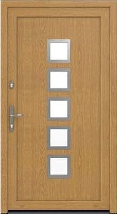 DRUTEX Haustür Bochum in Eiche Natur