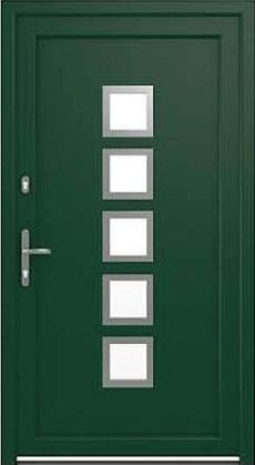 DRUTEX Haustür Bochum in Moosgrün