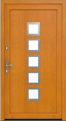 DRUTEX Haustür Bochum in Golden Oak