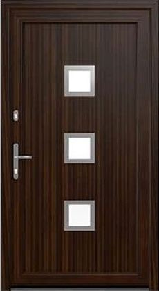 DRUTEX Haustür Wuppertal in Mahagoni