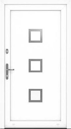 DRUTEX Haustür Modell 7 - Wuppertal in Weiß