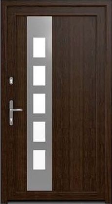 Drutex Haustür Bonn in Eiche Dunkel