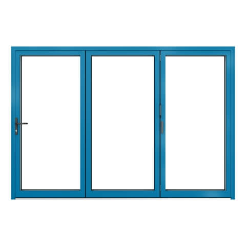 Aluminium Faltanlage Drutex MB-86 Himmelblau