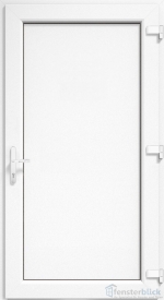 Nebeneingangstür aus Kunststoff im Modell Zossen