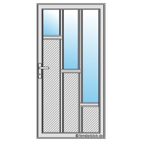 schematische Zeichnung Türmodell Brandenburg